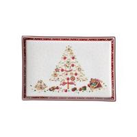 Villeroy & Boch Winter Bakery Delight Cakeschaal 39 x 26,5 cm - thumbnail