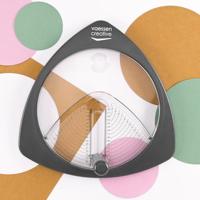 Vaessen Creative • cirkelsnijder ø15cm incl. 3 reservemesjes graphite - thumbnail