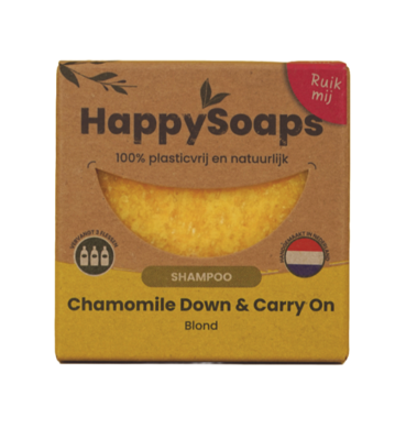 HappySoaps Shampoo Bar Chamomile Down & Carry On 70gr