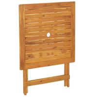3-delige Bistroset stof en massief hout antracietkleurig - thumbnail