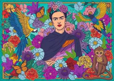 Ravensburger Frida Kahlos Paradise 1000 stukjes Ravensburger Frida Kahlos Paradise 1000 stukjes