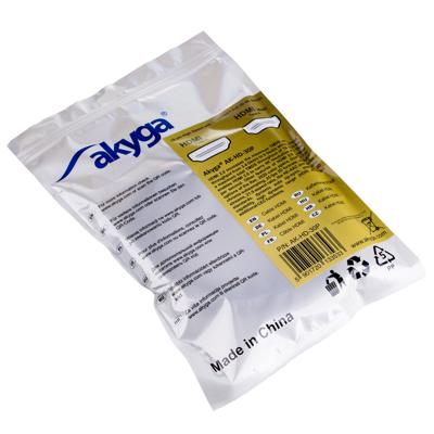Akyga AK-HD-30P HDMI-kabel Aansluitkabel 3.0 m Zwart