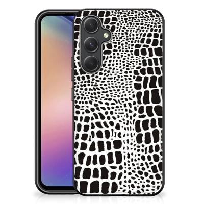 Samsung Galaxy A54 Dierenprint Telefoonhoesje Slangenprint Samsung Galaxy A54 Dierenprint Telefoonhoesje Slangenprint