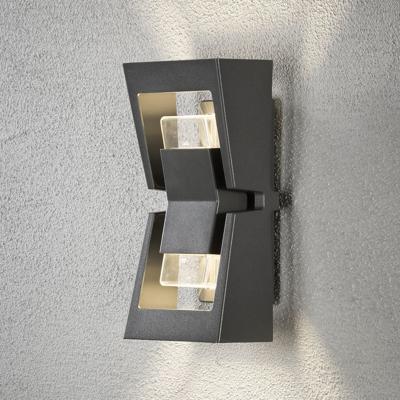 KonstSmide Design muurlampPotenza 2-lichts antraciet - 7971-370 KonstSmide Design muurlampPotenza 2-lichts antraciet - 7971-370