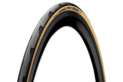 Continental gp5000 racefietsband 700x25c zwart/creme