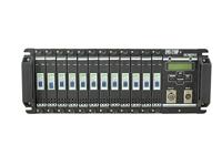Eurolite DPMX-1216 MP DMX dimmer 12-kanaals 19 inch bouwvorm - thumbnail