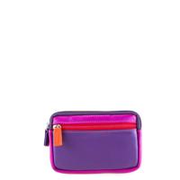 Mywalit Small Leather Double Zip Purse Sangria - thumbnail