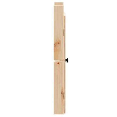 VidaXL Keukendeur 2 pcs crème 50 x 9 x 82 cm massief grenenhout