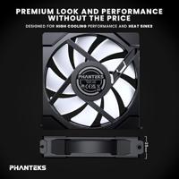 Phanteks PH-F120M25_G2_DBK01 PC-ventilator Zwart (b x h x d) 120 x 25 x 120 mm - thumbnail