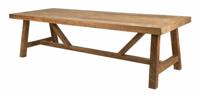 DTP Home Eettafel 'Monastery' Teakhout, 250 x 100cm - thumbnail