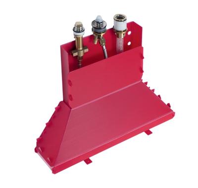 Hansgrohe Inbouwdeel voor 3-gats ééngreeps badrandmengkraan Hansgrohe Inbouwdeel voor 3-gats ééngreeps badrandmengkraan