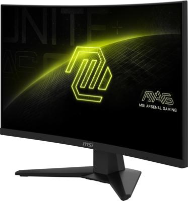 MSI MAG 244C 24 inch FHD gebogen gaming monitor - VA 1500R paneel 1920 x 1080, 1ms, Adaptive Sync - DP 1.2a, HDMI 2.0b CEC