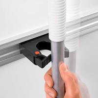Aluminiumrail 90cm gereedschaphouder Toolflex - thumbnail