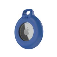 Belkin Waterdichte Apple AirTag veilige houder met sleutelhanger, duurzame krasbestendige AirTag-hoes, beschermende AirTag-sleutelhangeraccessoire voor sleutels, huisdieren, bagage, rugzakken en meer - thumbnail