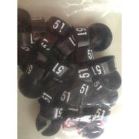 MB zwart/wit 51 voor op kledinghanger - thumbnail