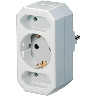 Brennenstuhl Adapterstekker geaarde 2+1 - 1508050