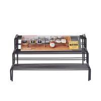 Metaltex Smart Kitchen Uitschuifbare Kruidentrap 28/55x23x13 cm Zwart - thumbnail