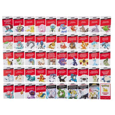 Pokémon Scrabble - Familiebordspel met 2 spelmodi HXT27