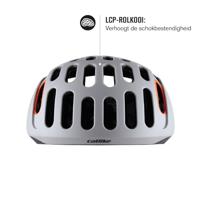 Buzaglo Catlike racehelm whisper ii maat m mat zilver/zwart - thumbnail