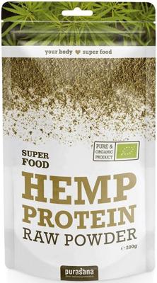 Purasana Superfoods Super Food Hemp Protein Raw Powder 200gr