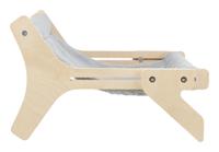 Trixie hangmat hout onbehandeld grijs - thumbnail