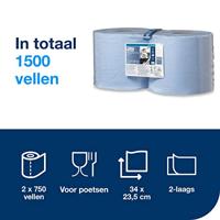 TORK 130052 Schoonmaakdoek 2 lagen - thumbnail