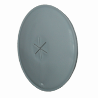 GB isolatie-klemring 80mm grijs dia 3.6-4.5mm hard | 1000 stuks - 17434101 - thumbnail