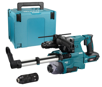 Makita HR012GZ03 XGT 40 V Max Combihamer Zonder accu's en lader , met stofafzuiging in Mbox - HR012GZ03