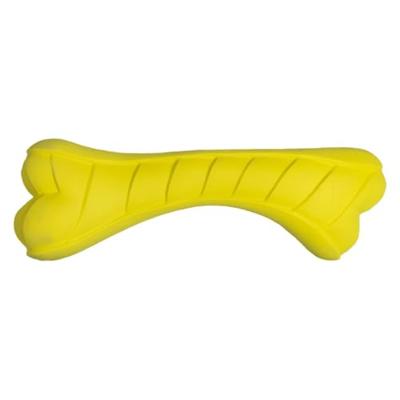 JACK AND VANILLA, Interactief hondenspeelgoed in botvorm met kip, duurzaam en niet giftig, bevordert de tandgezondheid, maat 16 cm, realistische kleur, Playscent model