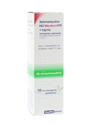 Healthypharm Neusspray xylometazol menthol 10 Milliliter