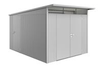 Biohort AvantGarde ECO A8 metalen berging 260x340x222 cm met dubbele deur- Lessenaarsdak- Metaal- Biohort - thumbnail