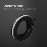 Urth Lens mount adapter: compatibel met Contax G lens naar Sony E camera body - thumbnail