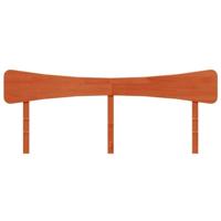 Hoofdbord 180 cm massief grenenhout wasbruin - thumbnail