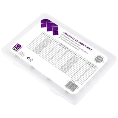 TRU COMPONENTS TC-10358328 Koolfilmweerstand assortiment Axiaal bedraad 0207 5 % 1 set(s)