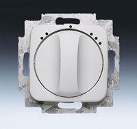 Busch-Jaeger ventilatorschakelaar met draaiknop creme - thumbnail