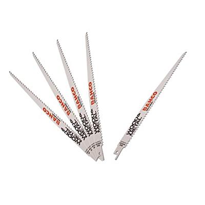 Bahco Reciprozaagblad | Sandflex® bimetaal | voor hout en metaal | 5/8 TPI | 150 mm - 5-delig - 3940-150-5/8-SL-5P