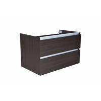 Wiesbaden Vision onderkast+ 2 laden 80x46 houtnerf grijs - thumbnail