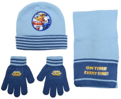 winterset Super Wings junior acryl lichtblauw one-size