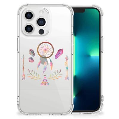 Apple iPhone 13 Pro Stevig | Bumper Hoesje | Boho Dreamcatcher