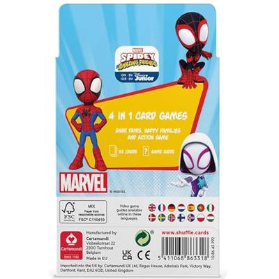 Shuffle Spidey 4in1 Kaarten