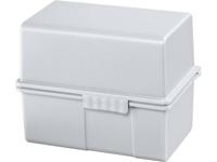 HAN 978-11 978-11 Kaartenbox Lichtgrijs DIN A8 liggend Staalscharnier, Deksel als extra bak te gebruiken - thumbnail