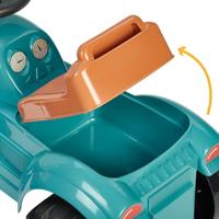 Ecoiffier bb abrick bestuurbare tractor - thumbnail