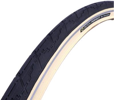 Bobike Dutch perfect draadband no puncture 50-622 zwart/crème