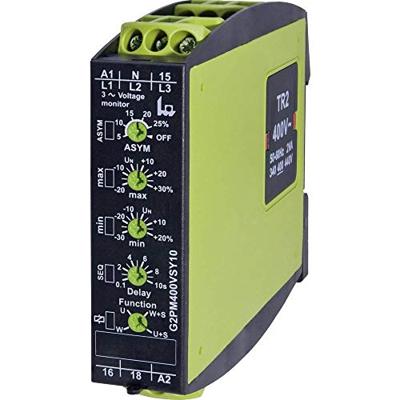 Bewakingsrelais 24 - 400 V/AC 1x wisselcontact tele G2PM400VSY10 1 stuk(s) Bewakingsrelais 24 - 400 V/AC 1x wisselcontact tele G2PM400VSY10 1 stuk(s)
