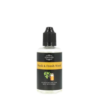 Geurolie voor Diffuser - Musk & Vers Hout - 50ml - Scentchips Geurolie voor Diffuser - Musk & Vers Hout - 50ml - Scentchips