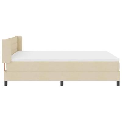 Boxspringbed met matras met matras Crème 160 x 200 cm