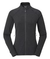 Rab Nexus Fleece Dames Black 14 - thumbnail