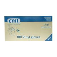 CMT Handschoenen Vinyl Poedervrij Small 100st - thumbnail