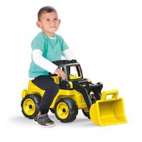 Dolu Max Power Bulldozer Loopauto 36x72x31 cm Geel/Zwart - thumbnail