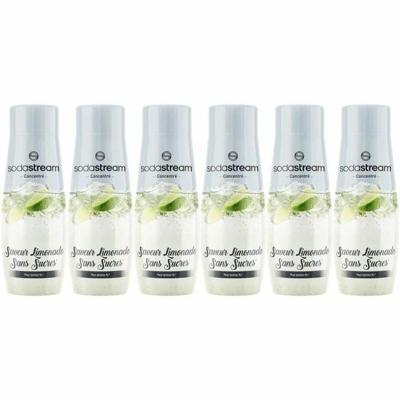 SODASTREAM concentraten - Verpakking van 6 suikervrije limonadeconcentraten - Tot 54 liter dranken - 440 ml SODASTREAM concentraten - Verpakking van 6 suikervrije limonadeconcentraten - Tot 54 liter dranken - 440 ml